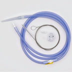 Silikonschlauch 2 m mit Spitze, Absperrhahn, Schlauchbürste, Klemme und Adapter